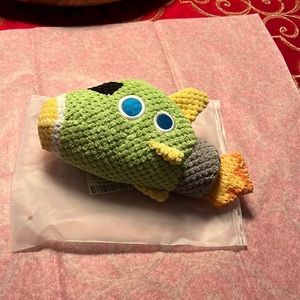 New airplane dog plush toy